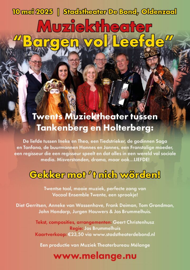 Poster Bargen vol leefde