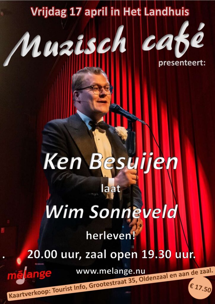 Muzisch Café 17 april 2026